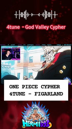 @4tune_official kommt auf der neuen Anime Rap
One Piece - 