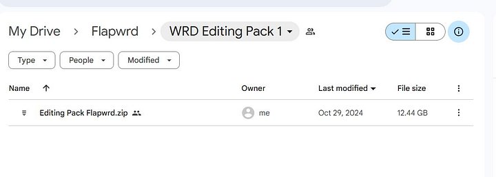 WRD Editing Pack 1 product image (2)