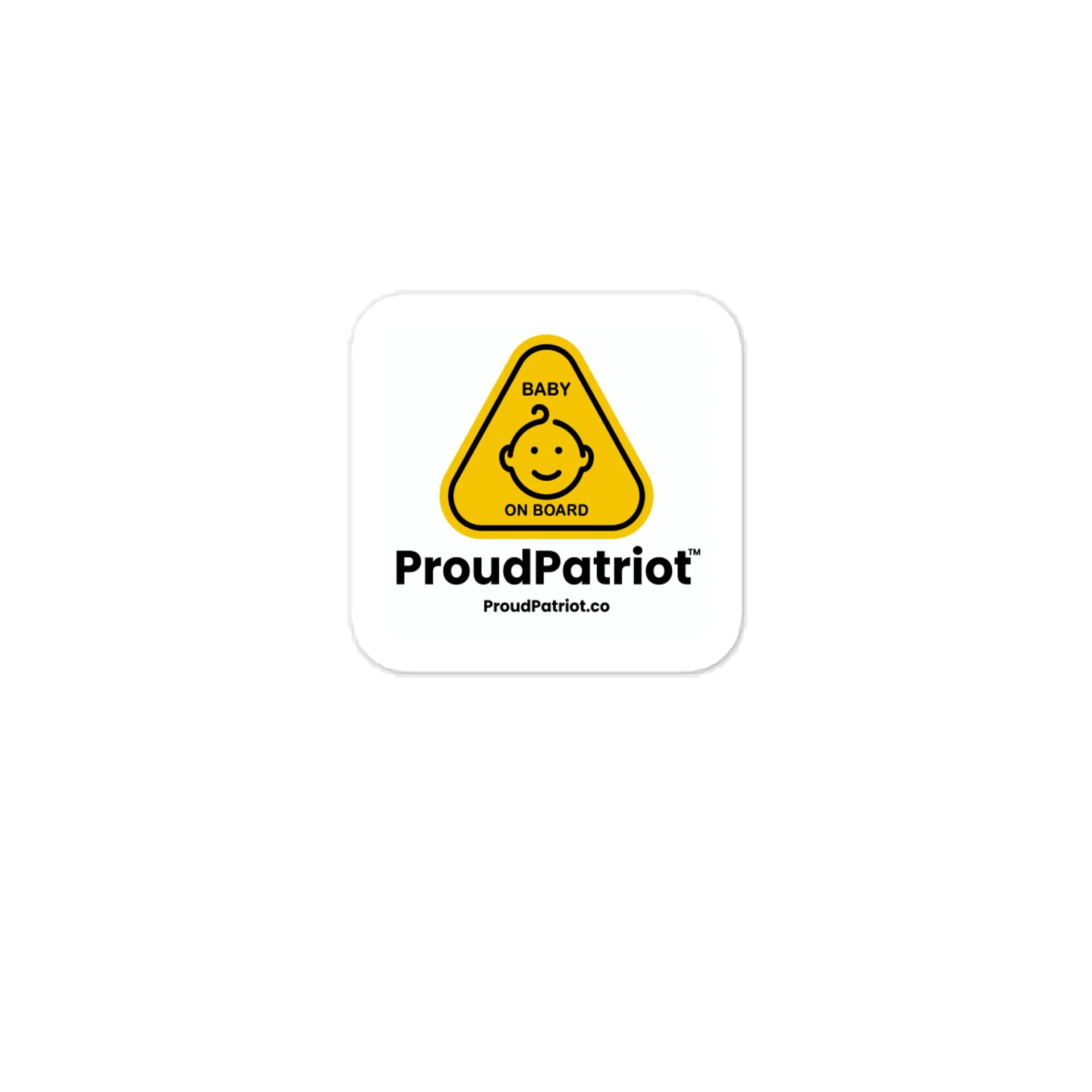 Baby On Board Vinyl Sticker product image (1)