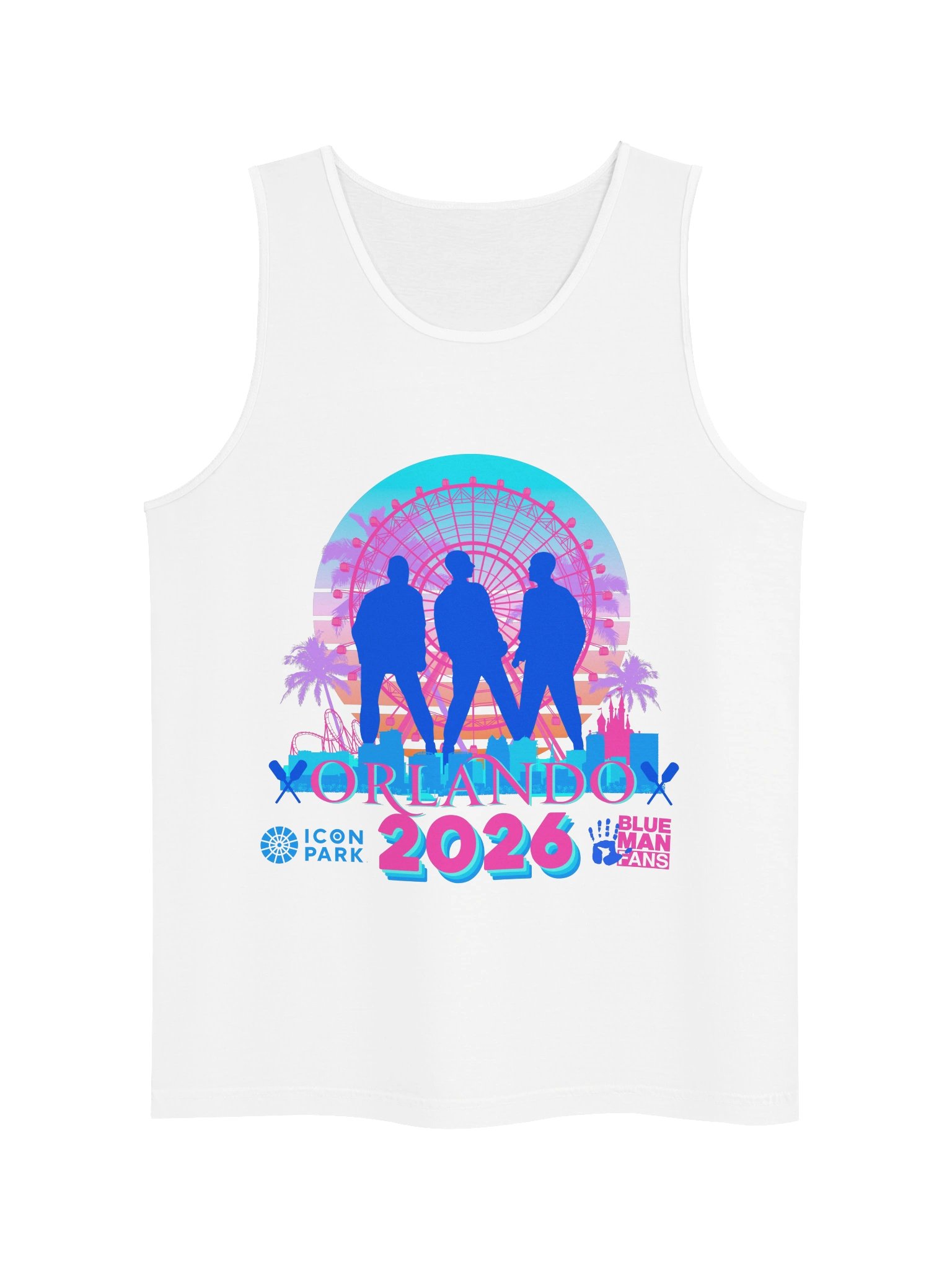 2026 Orlando Fan Meet Logo Men's Tank product image (5)