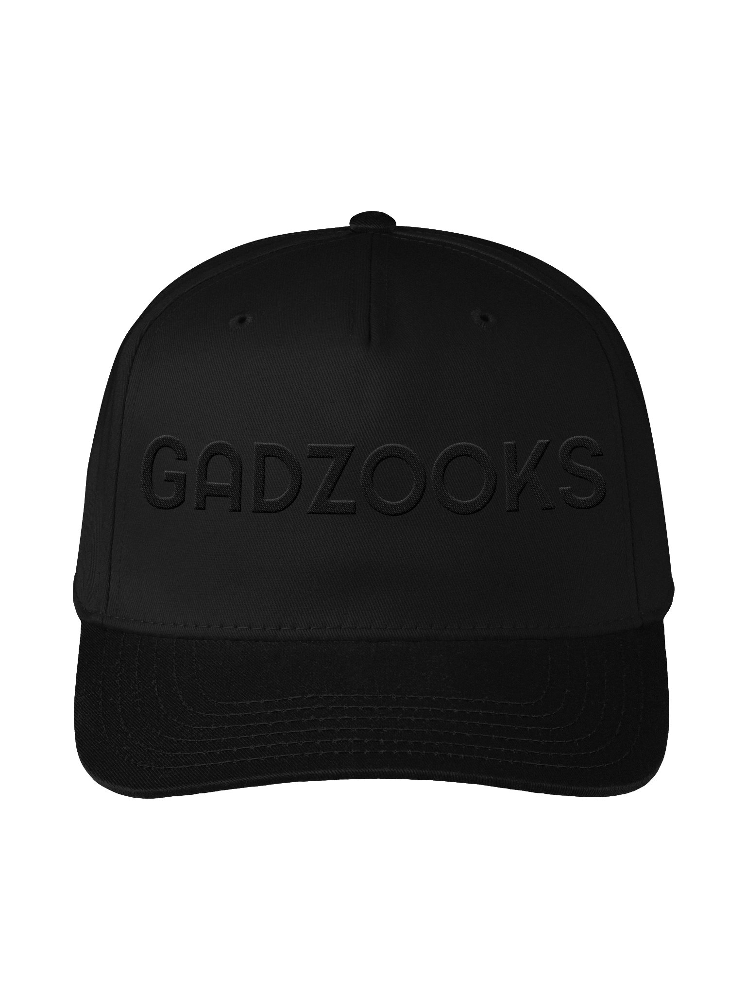 Gadzooks Logo Embroidery Blackout Baseball Cap product image (1)