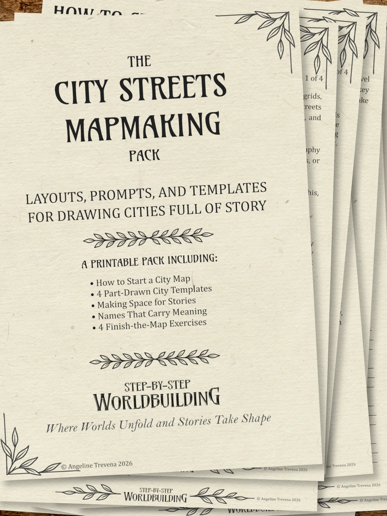 The City Streets Mapmaking Pack product image (1)
