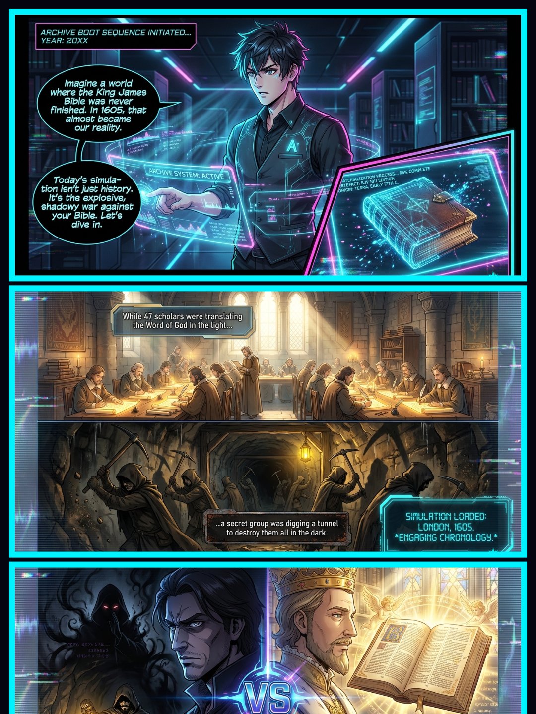 [Comic Book] BBH: S5 – KJV Translation, E3: The Gunpowder Plot product image (1)