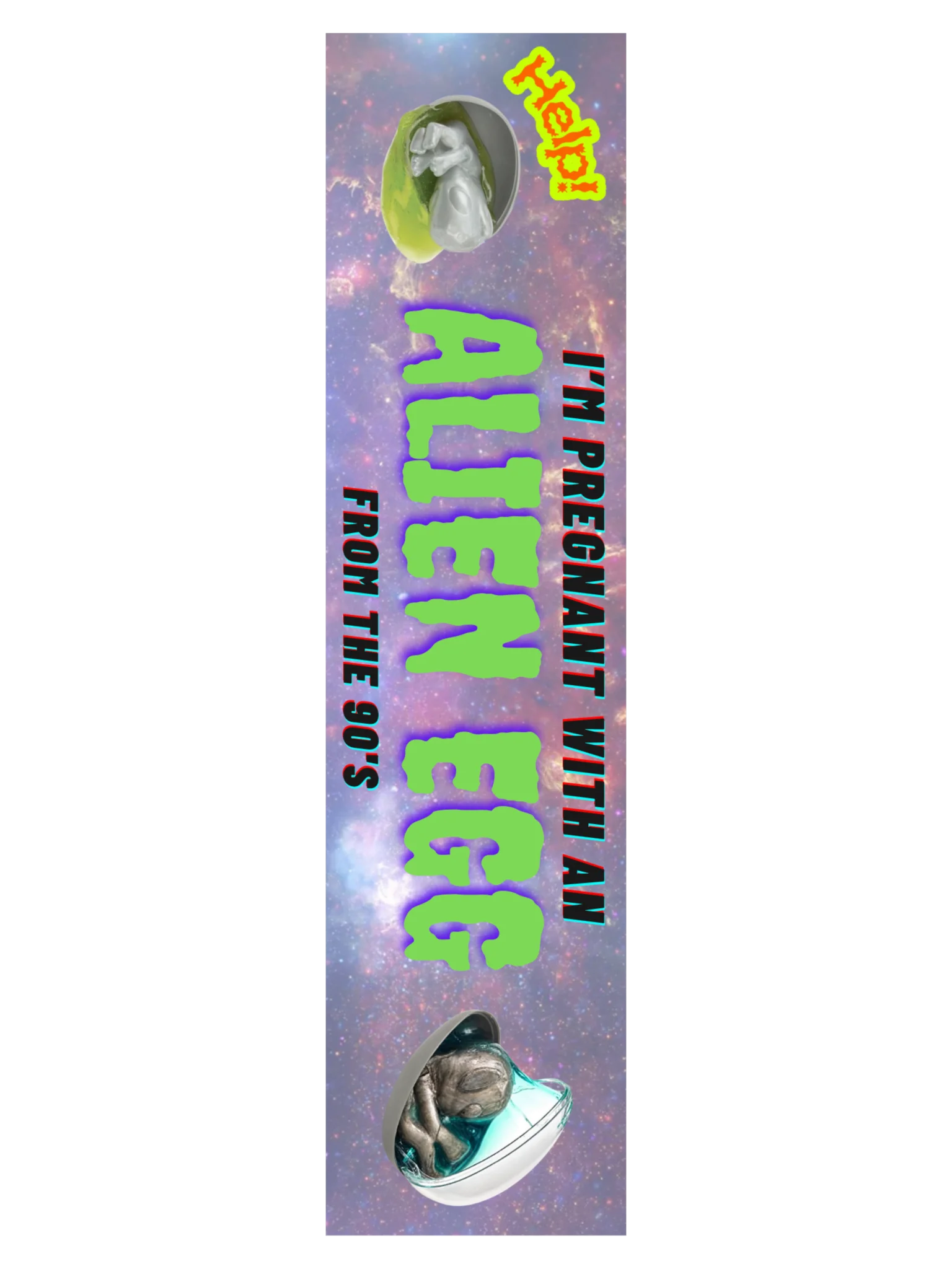 Alien Egg Bumper Sticker product image (3)