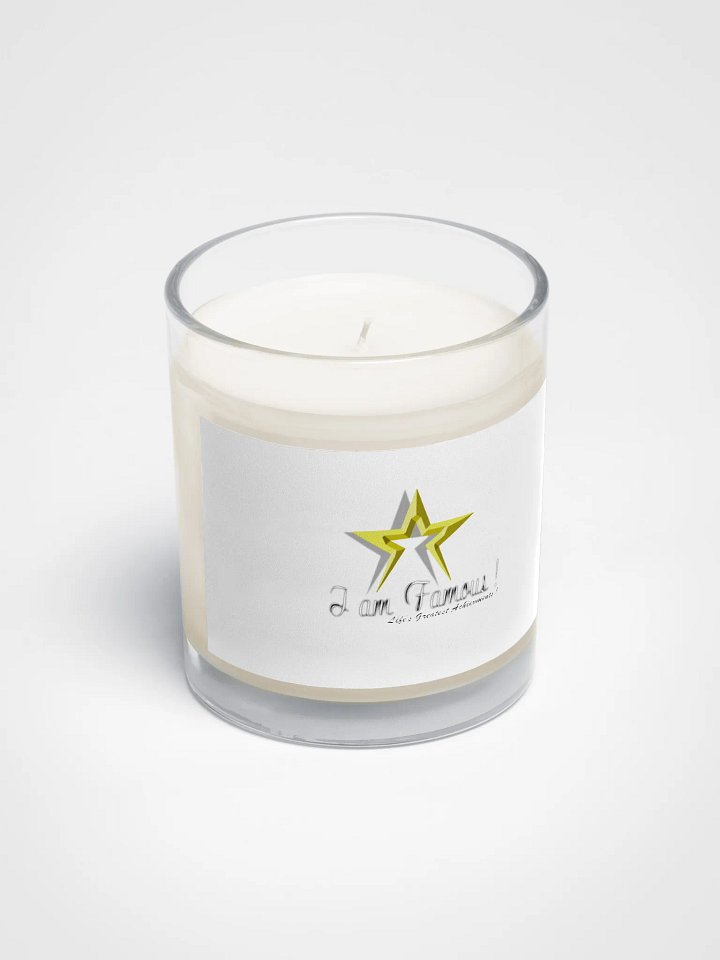 Famous Star Soy Wax Candle (I am Famous Design) product image (2)
