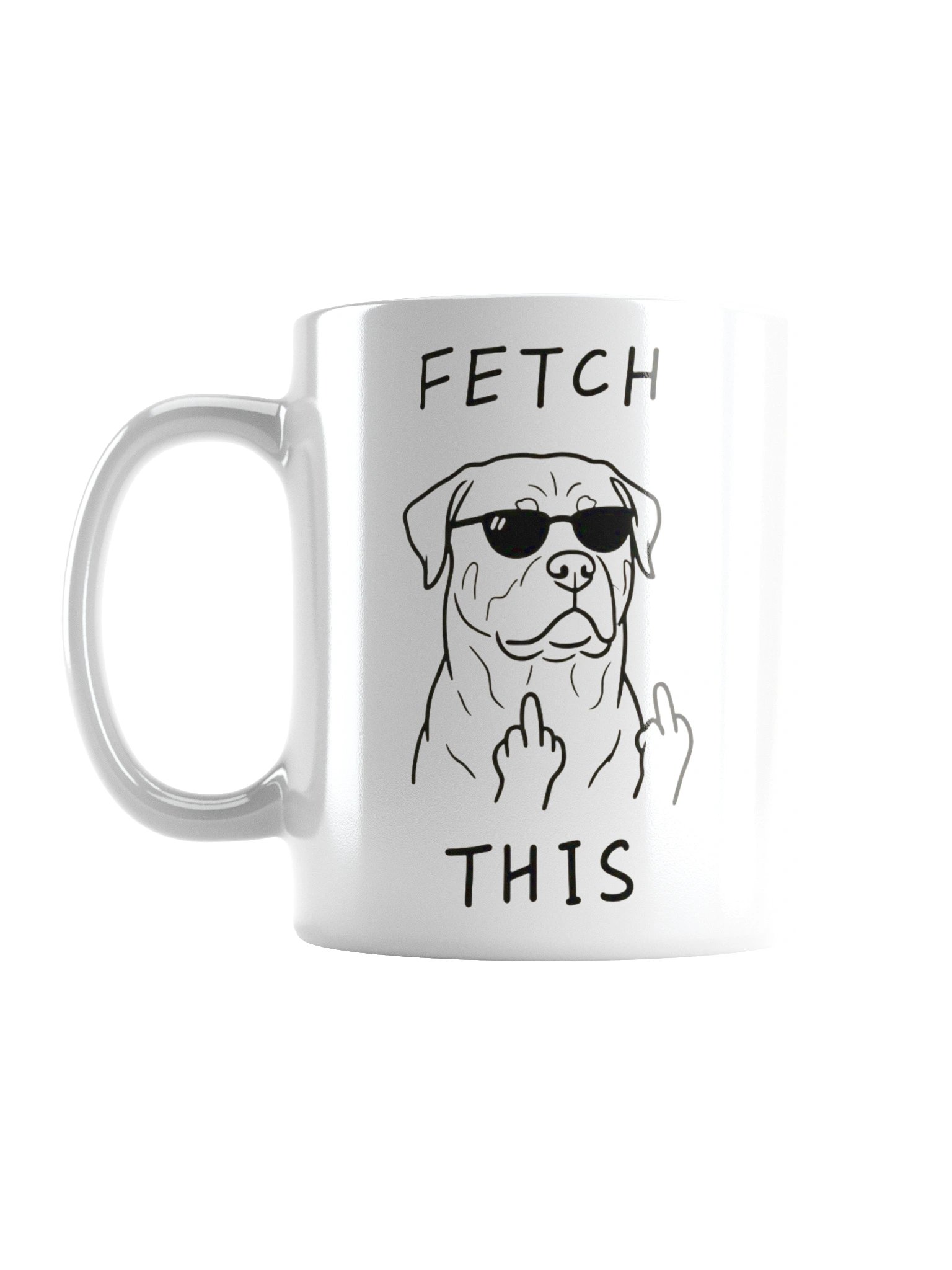Fetch This! Rottweiler Cool Mug product image (1)