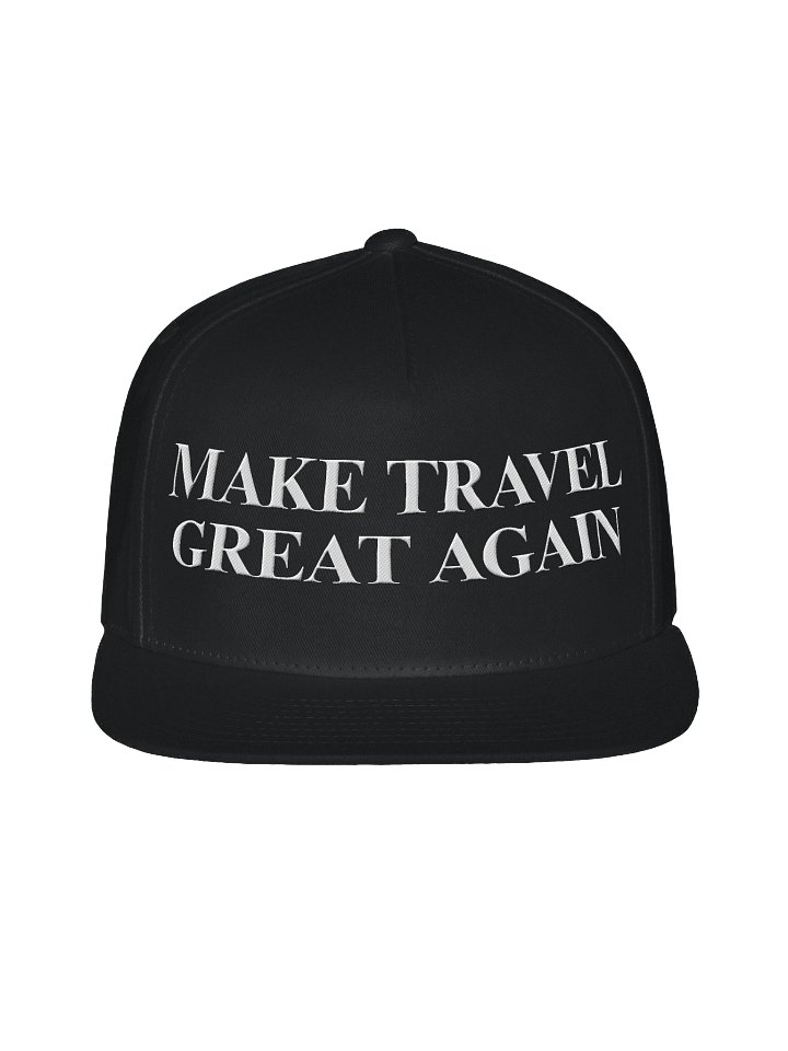 Make Travel Great Again 100% Cotton Snapback Hat product image (3)