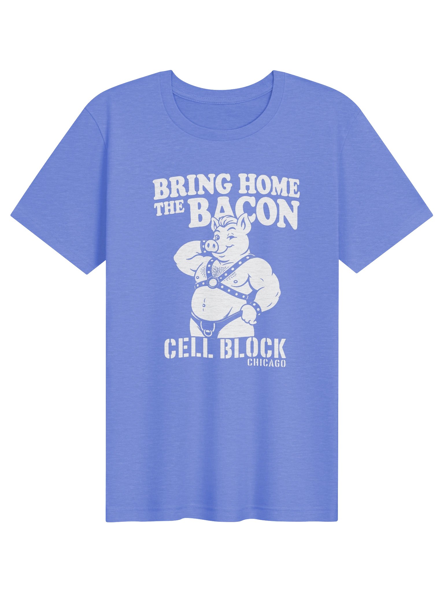 Cell Block Bring Home The Bacon Pig Graphic Tee product image (1)