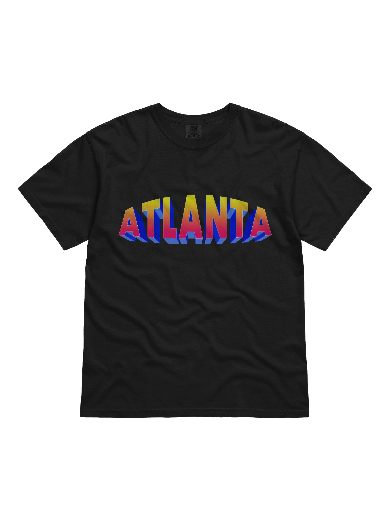 ATLANTA 3D Gradient Heavyweight Tee product image (1)
