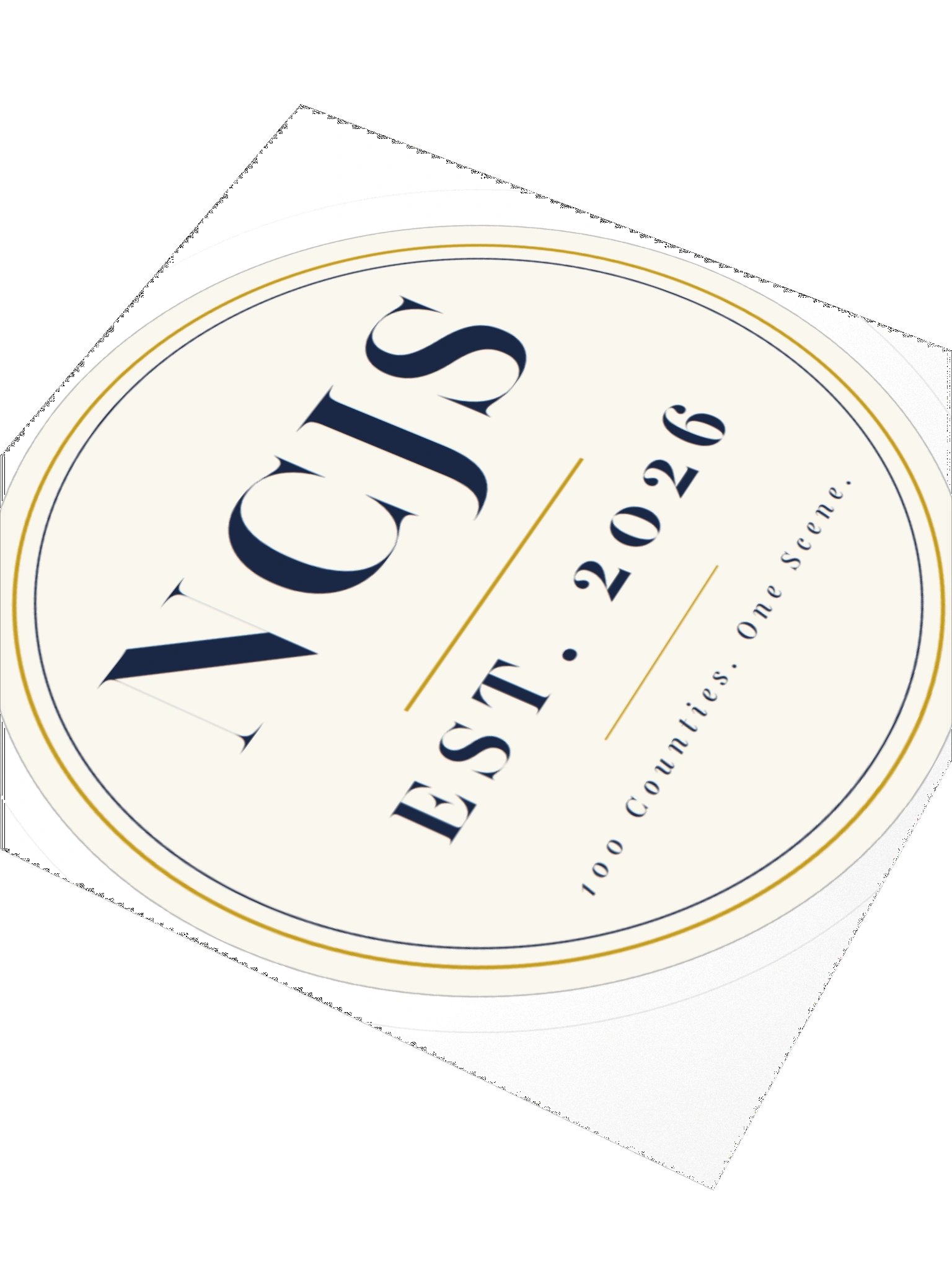 NCJS Est. 2026 Seal Sticker product image (3)