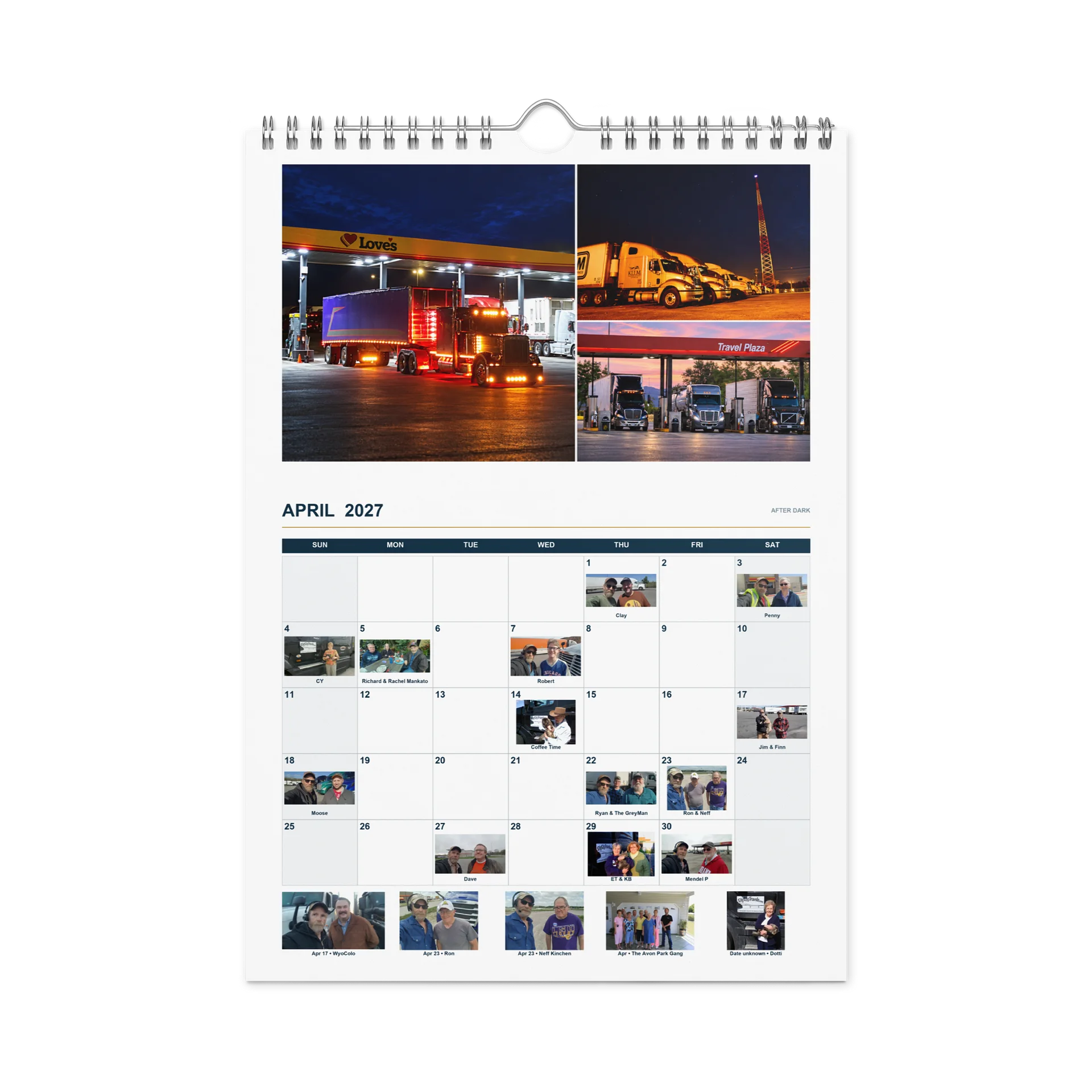 2027 BigRigTravels Special Road Crew Calendar — Trucking Edition product image (7)
