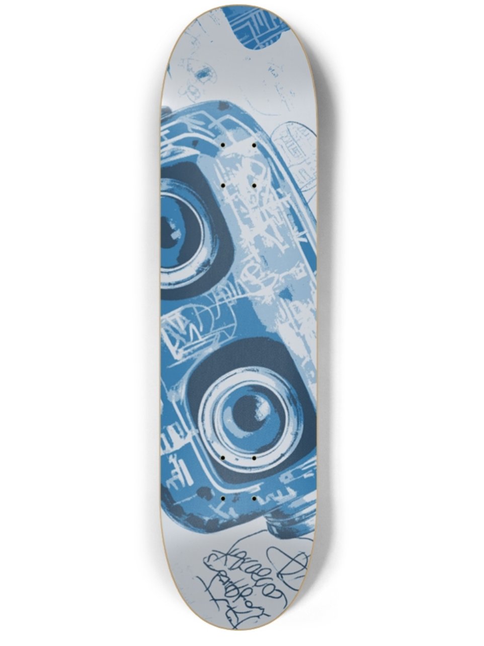 Kidsplay Mecha Skateboard Deck product image (1)