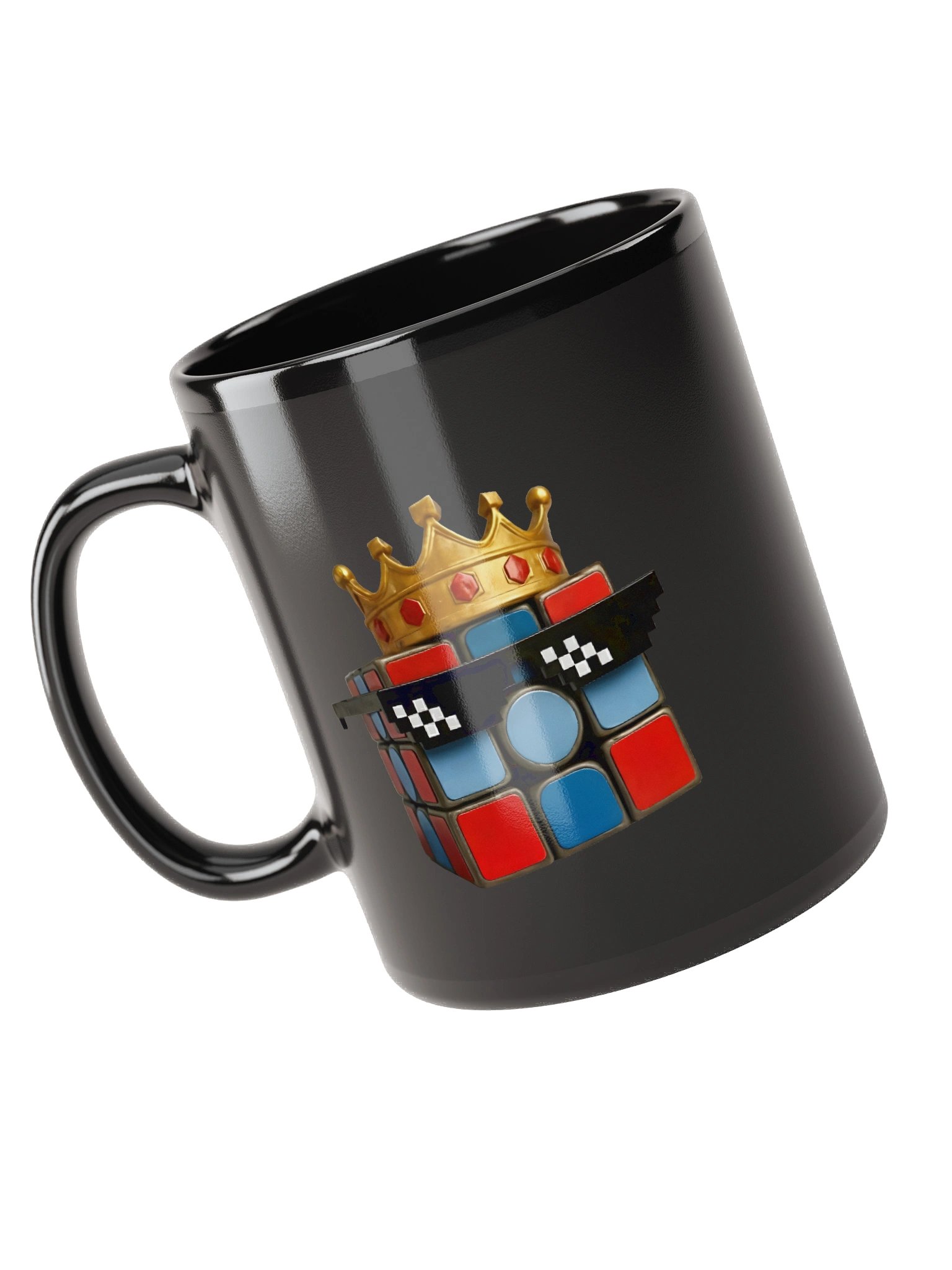 Cubezalot Originals - Logo 1 Black Mug (Double Sided Print) product image (6)