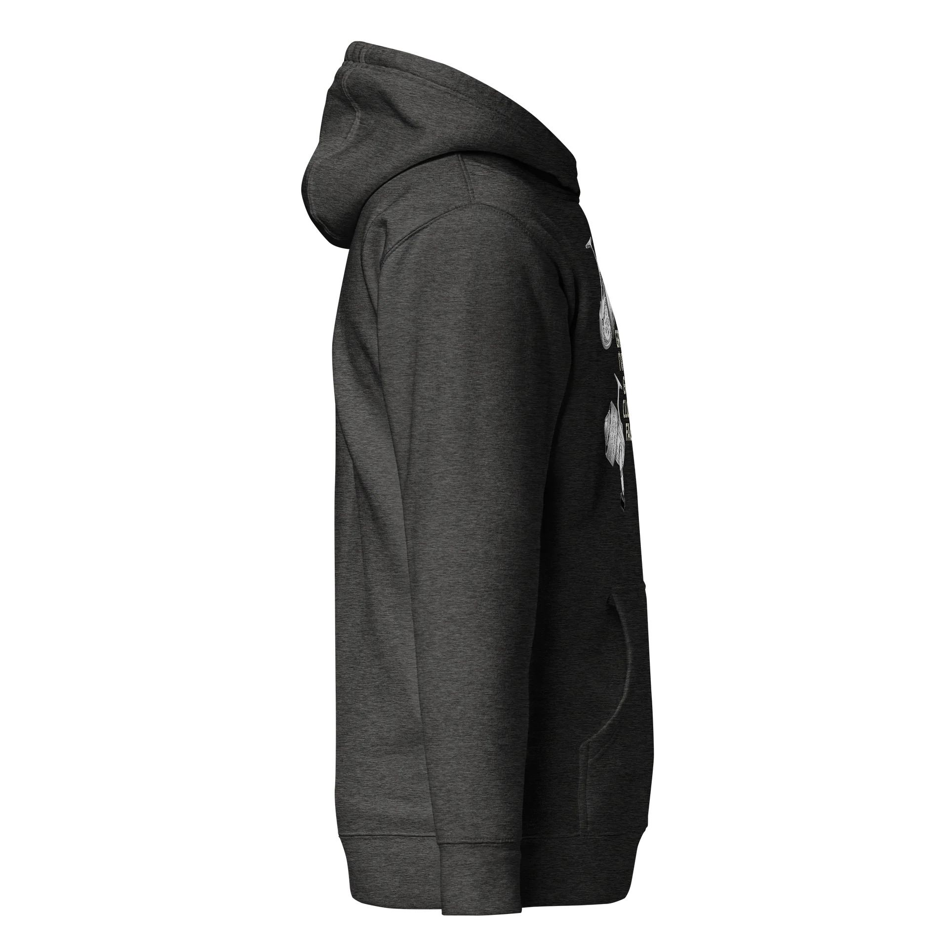 "I'M NOT GRUMPY" CLOSED FACE REEL Hoodie product image (19)