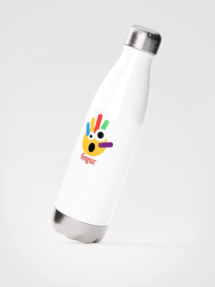 Finguz Logo Stainless Steel Water Bottle product image (2)