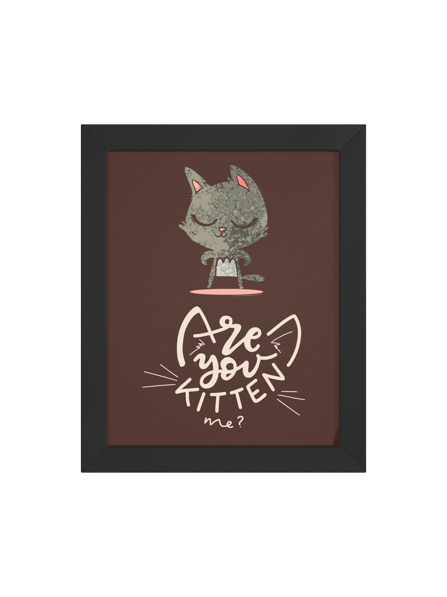Pawsitively Purrfect Framed Poster product image (24)
