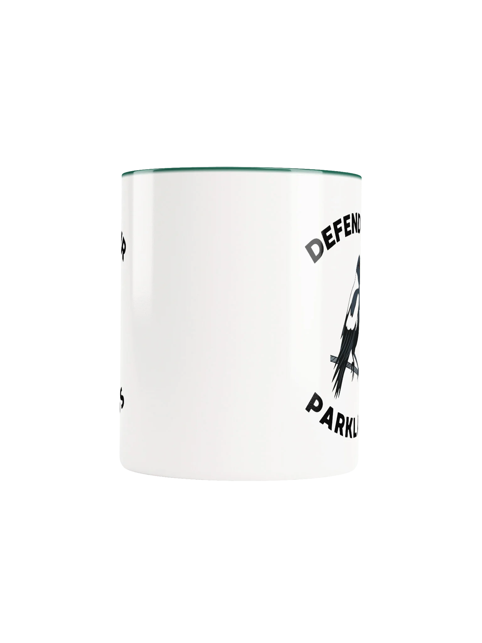DEFEND OUR PARKLANDS | Magpie | Two-Toned Ceramic Mug product image (5)