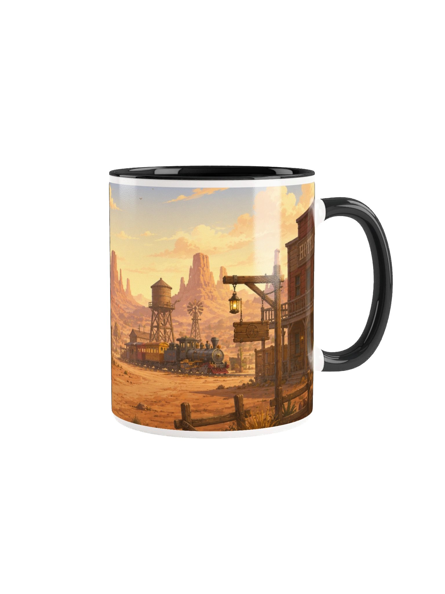 Wild West Town Color-Inside Mug product image (7)