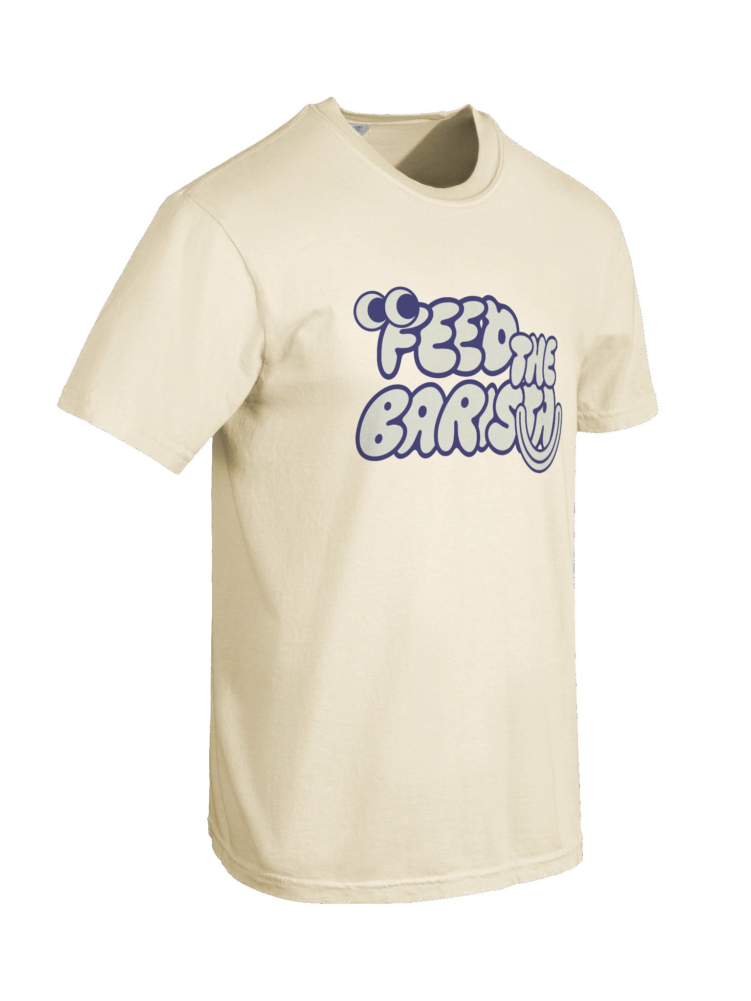 Feed the Barista: official tee product image (39)