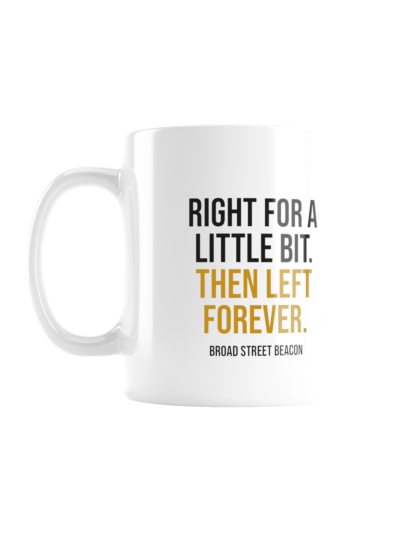 Right for a Little Bit, Then Left Forever Mug product image (1)