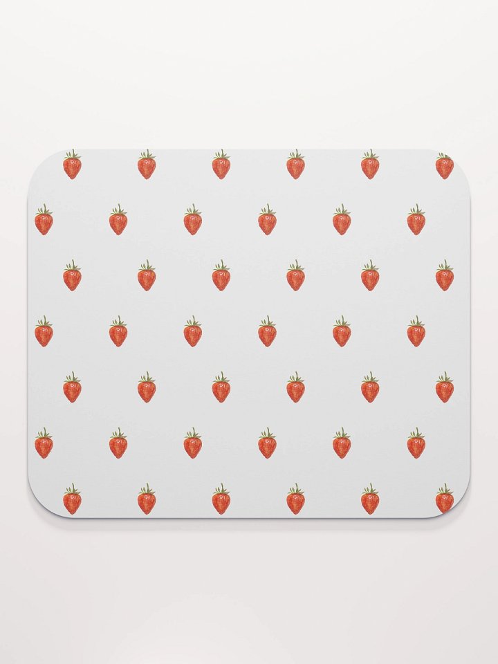 Never Again Strawberry Mouse Pad product image (2)