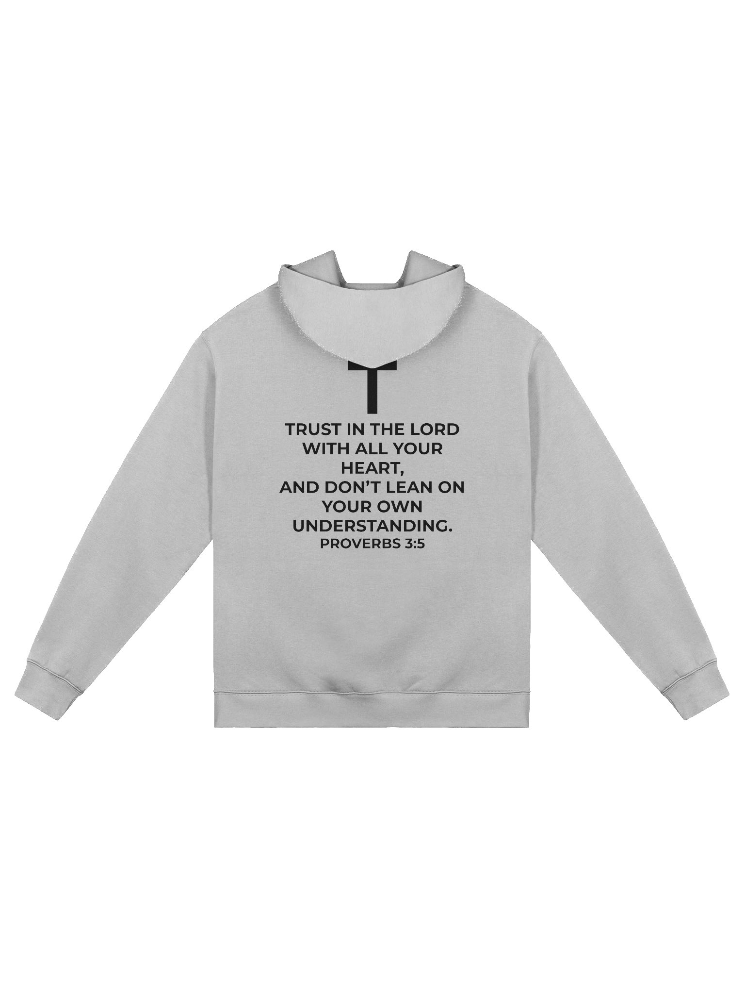 Proverbs 3:5 Eclipse Oversized Hoodie [Dark] product image (3)
