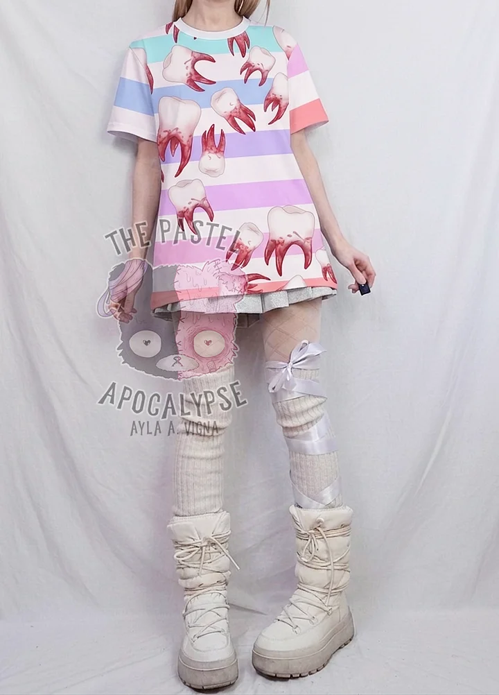 Rinbow Teeth T-Shirt product image (1)