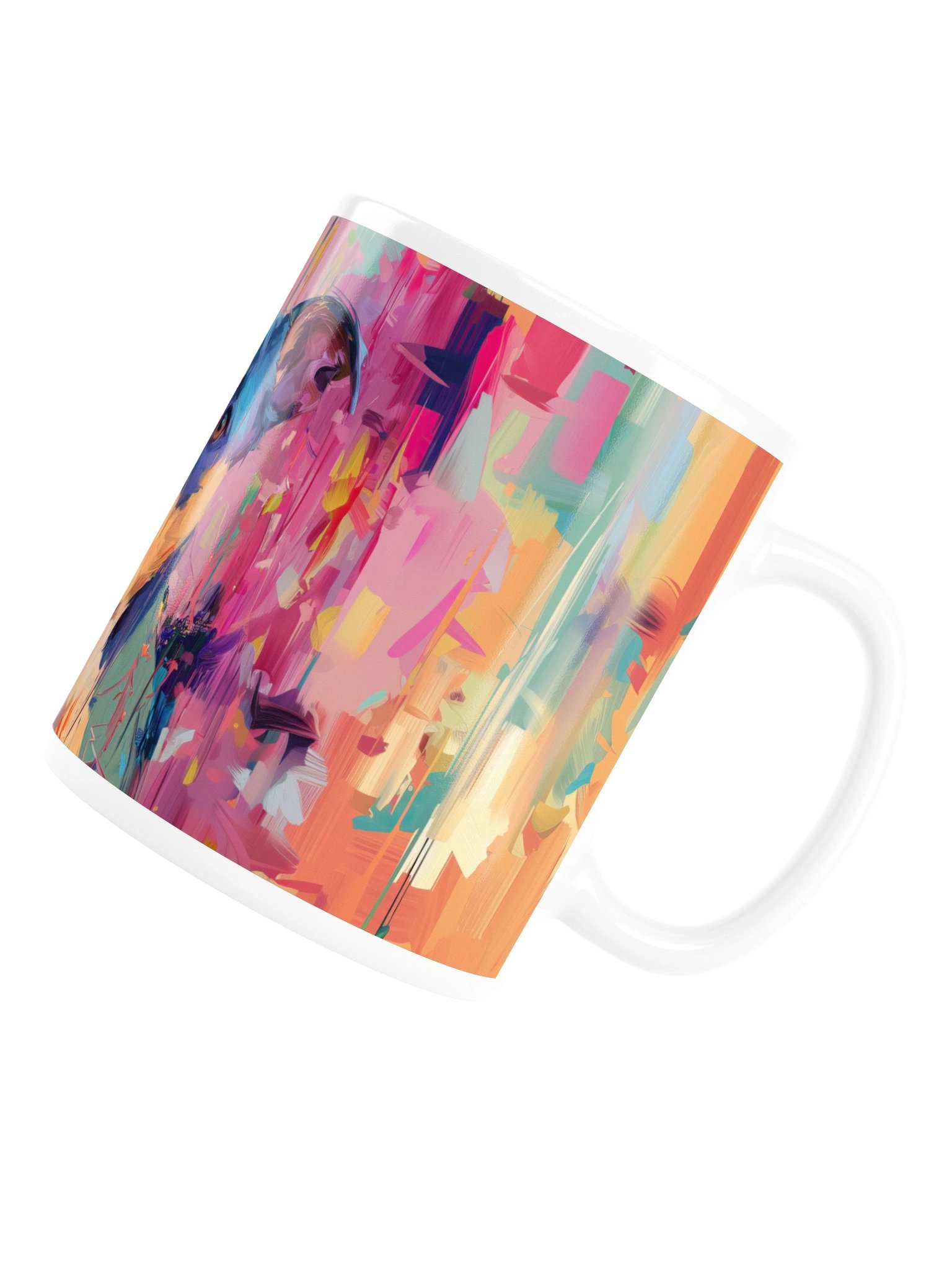 Painterly Pitbull Mug product image (7)