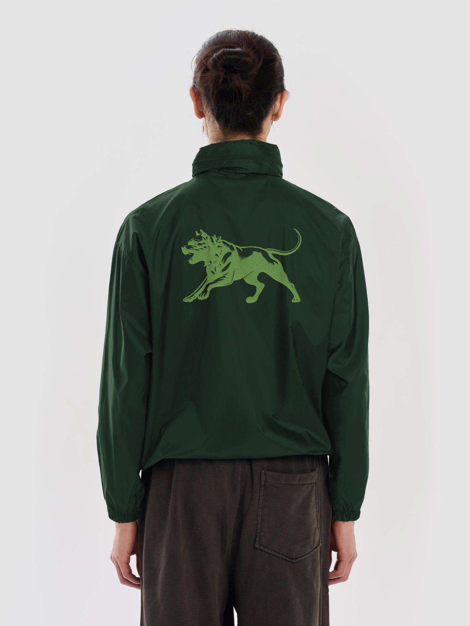 AGRESIVEYES Windbreaker - Green product image (4)