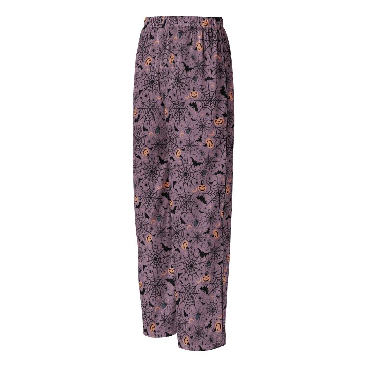 Retro Halloween Pajama Pants in Purple product image (2)