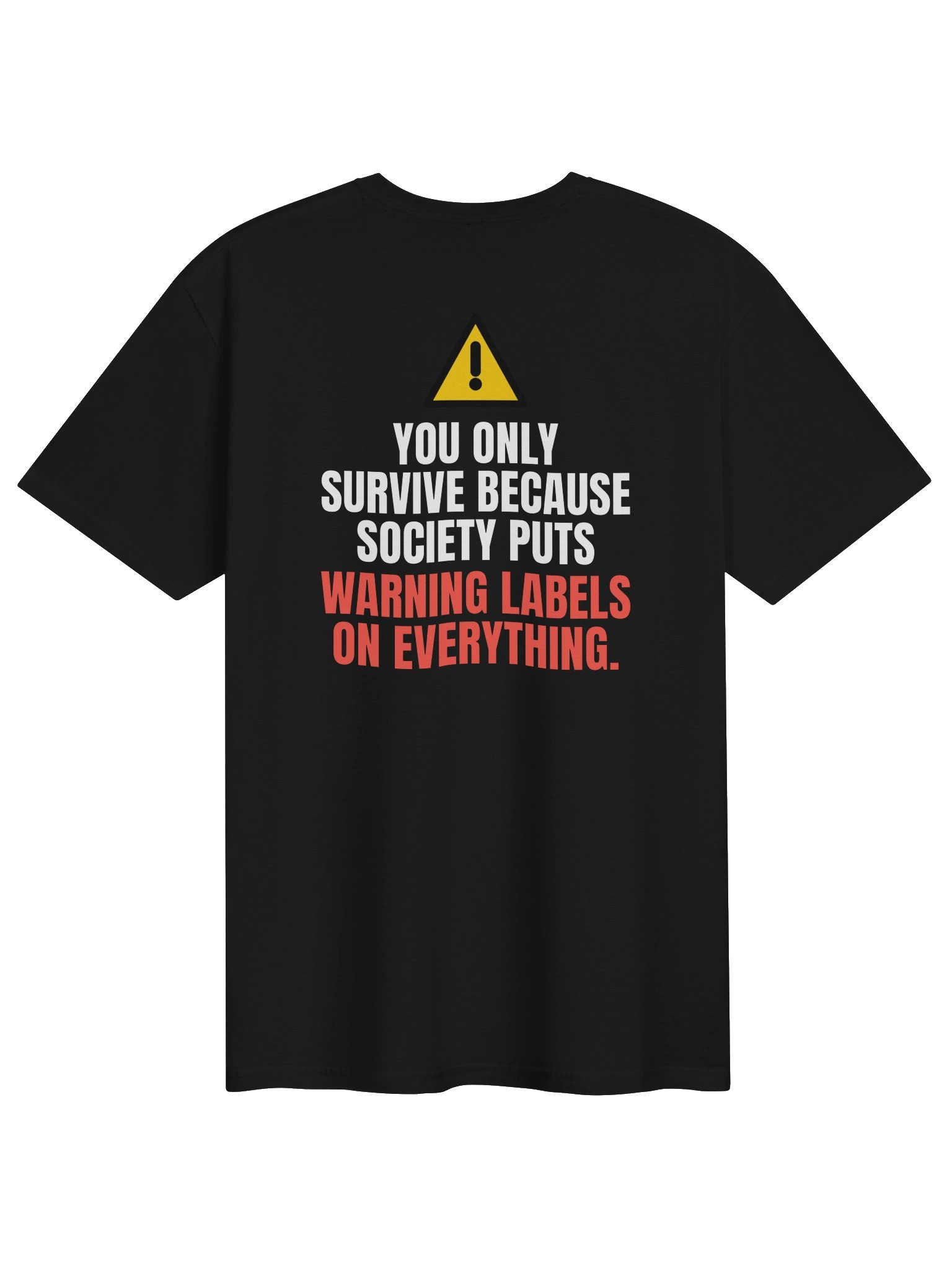 Warning Labels Tee product image (1)