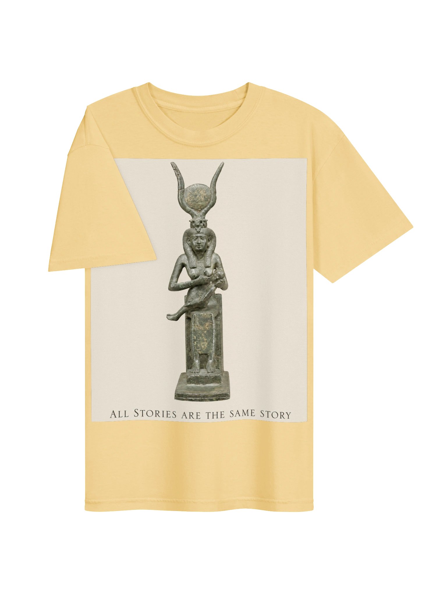 Geomytha Artifact 002 — Isis Nursing Horus Tee product image (3)