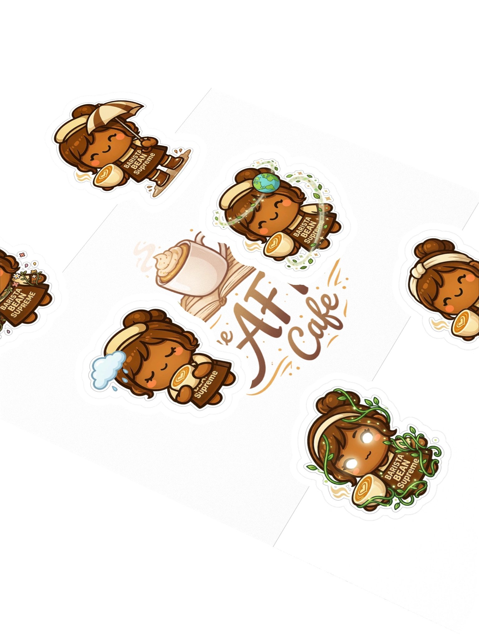 AFK Cafe | Barista Bean: Overgrowth Pack 🌿☕ (Earth Day Drop) product image (2)