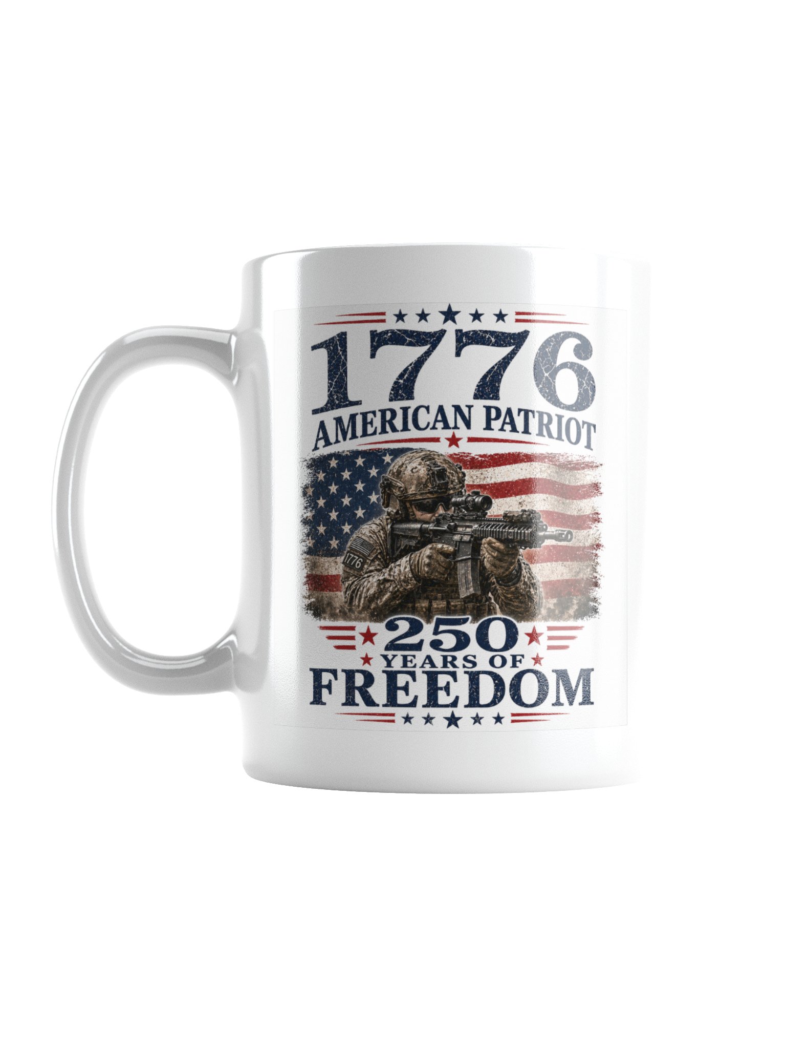 1776 American Patriot Solider Mug product image (1)