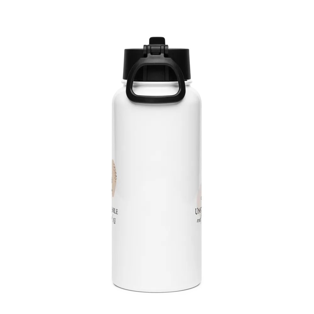 Stainless Steel Water Bottle with a Straw Lid SWFB0147 product image (4)