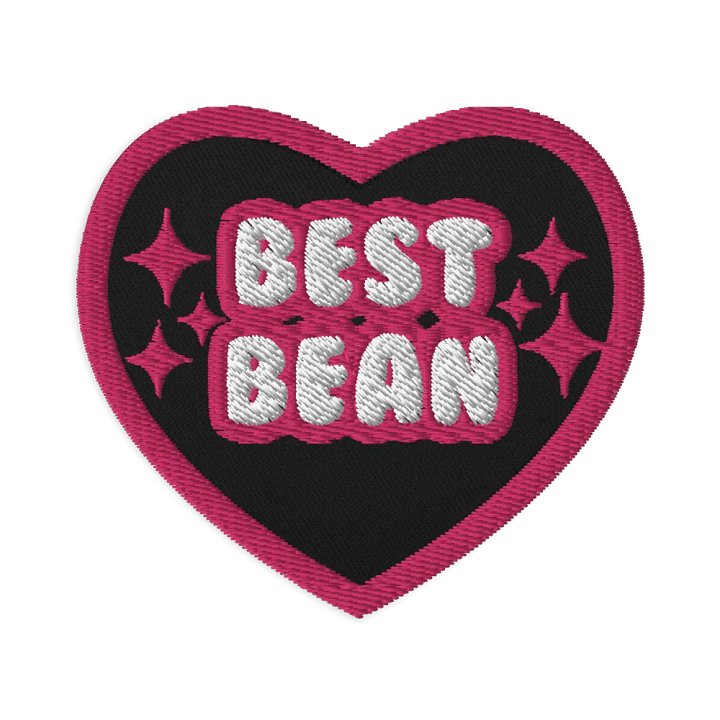 Best Bean Embroidered patch product image (1)