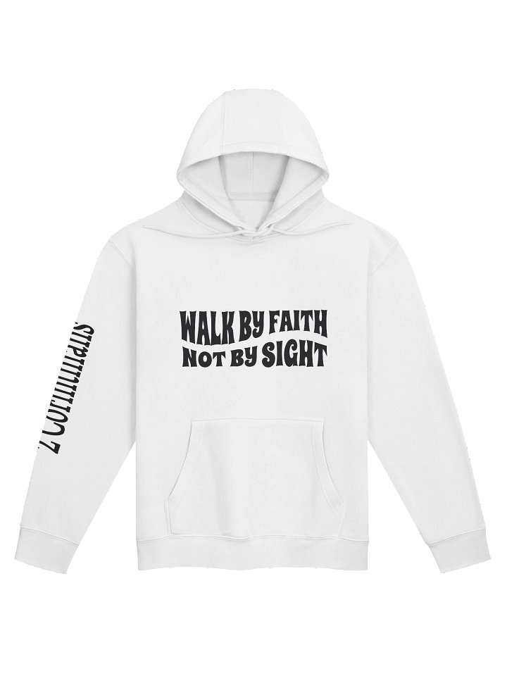 D2You Walk by Faith Hoodie - Front (unisex) product image (1)