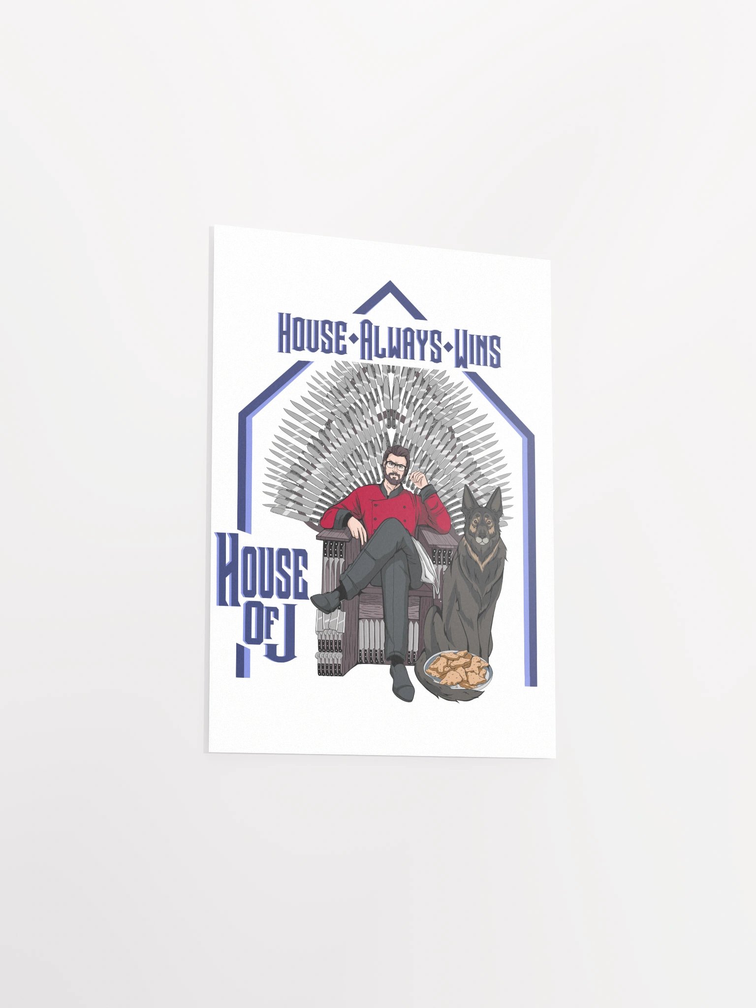 "House Always Wins" Poster (Light) product image (17)