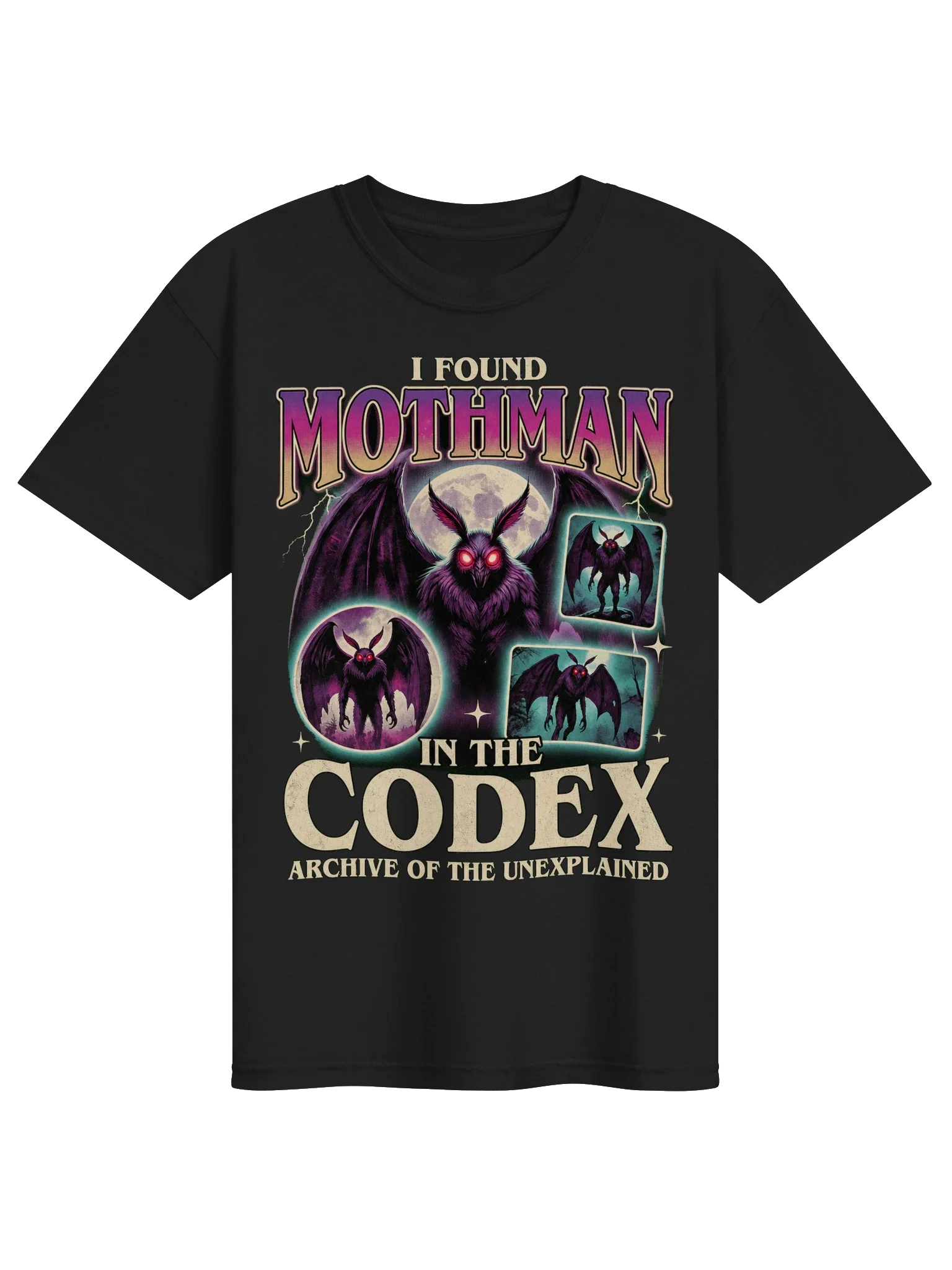 I Found Mothman in the Codex T-Shirt