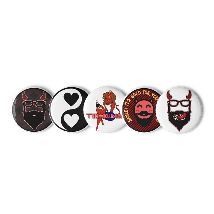 TheHellfather Pin set 1 product image (3)