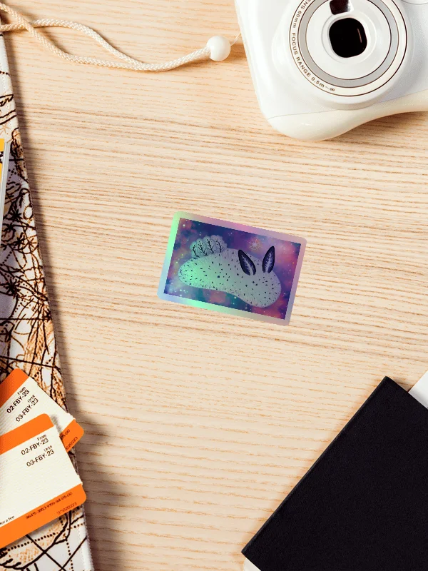Sea Slugs: Set 1 - Holographic Sea Bunny Sticker product image (4)