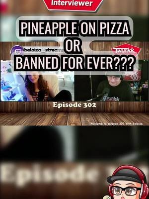 The ultimate pizza debate! 🍕🍍 Would you try this? @belaiza82 #pizza #fooddebate #funny #twitch #poland #amsterdam