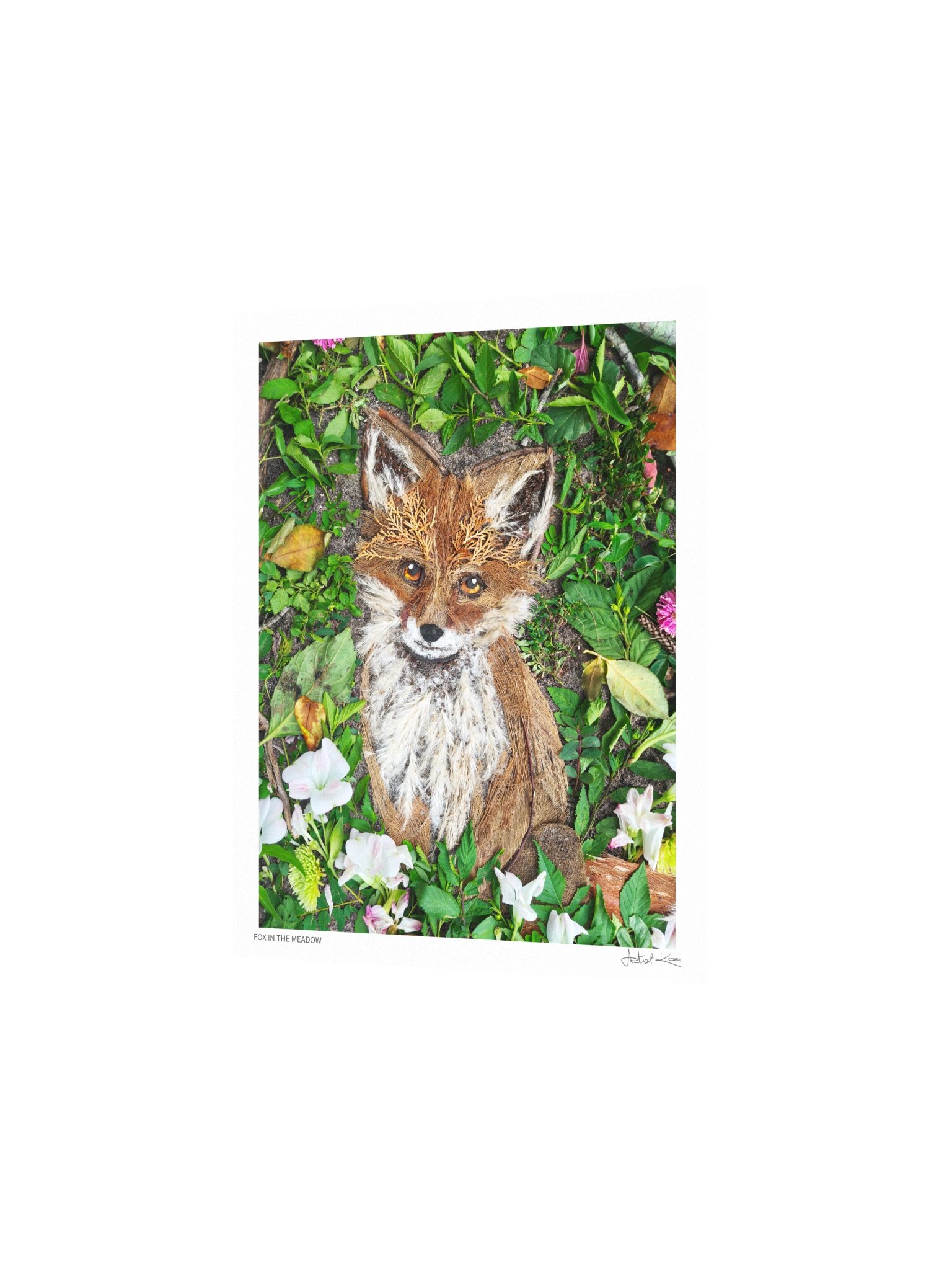 FOX IN THE MEADOW | Nature Art Print product image (3)