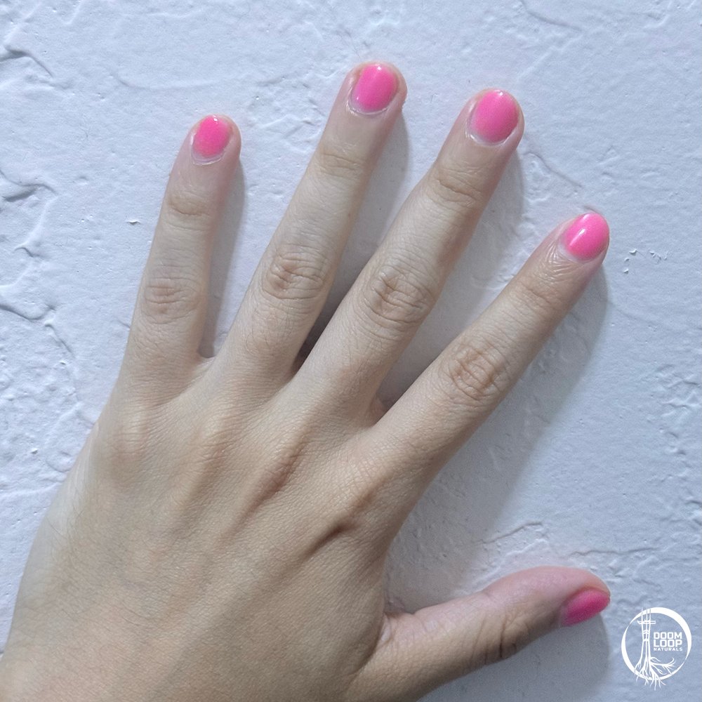 RADIOACTIVE SHRIMP - Pink Jelly Glow-In-The-Dark Nail Polish product image (4)