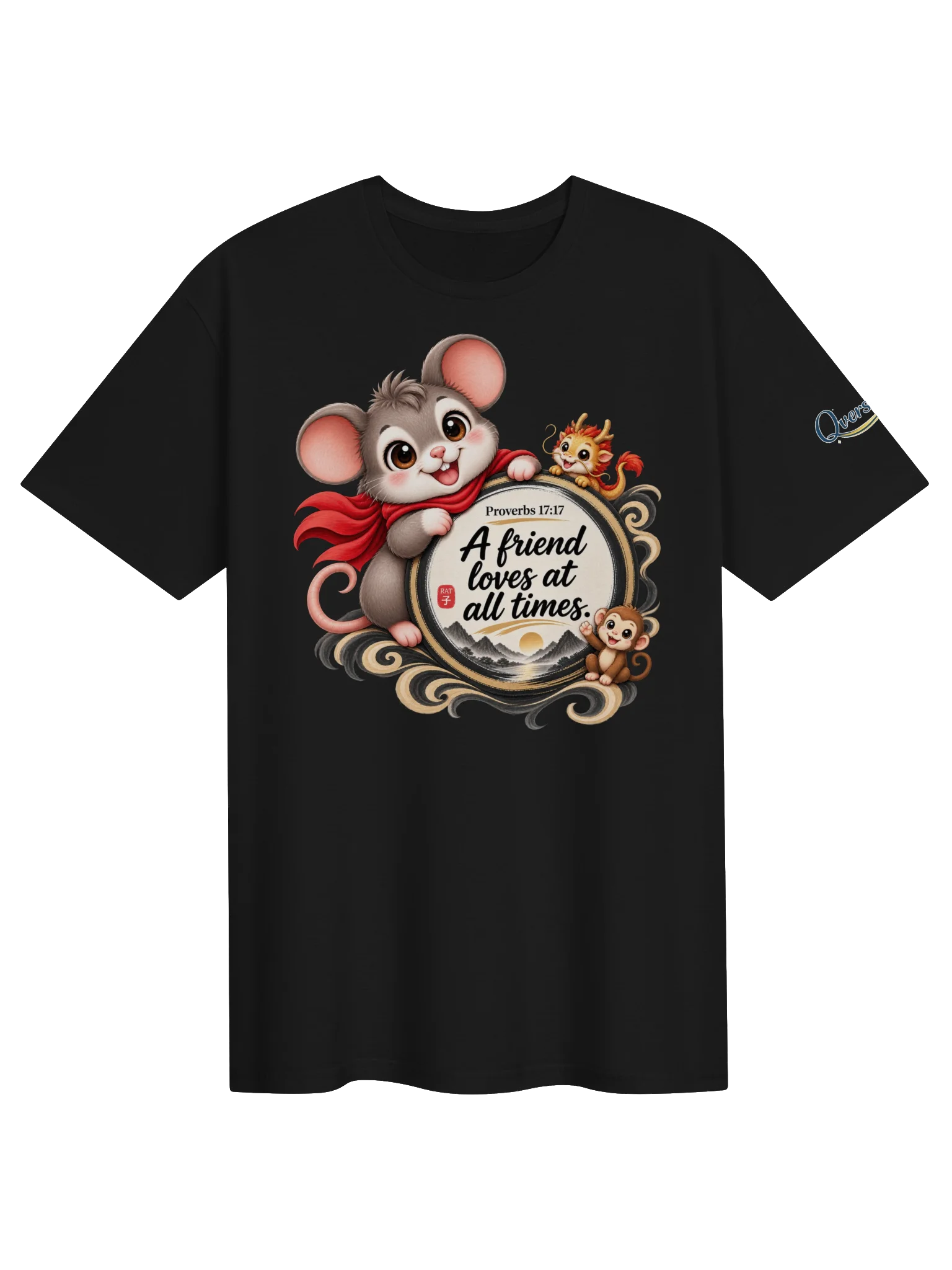 🐭Year of the Rat | Chinese Zodiac Trio Unisex T-Shirt product image (1)