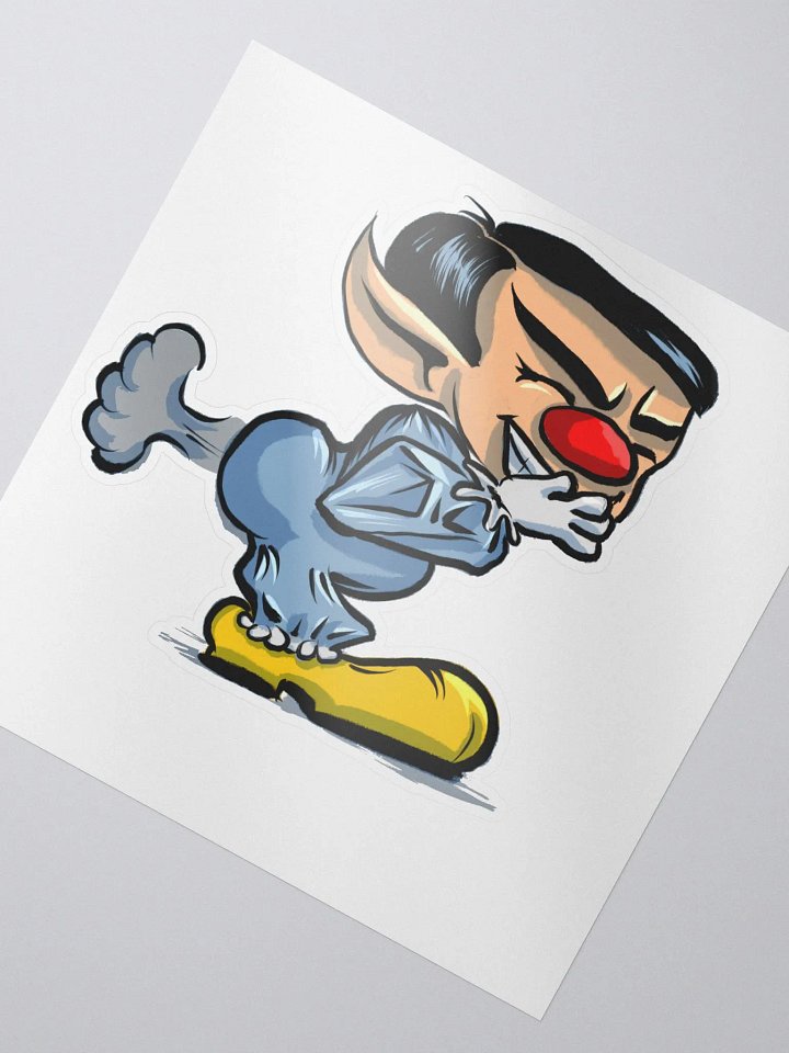Clown Fart Sticker product image (2)