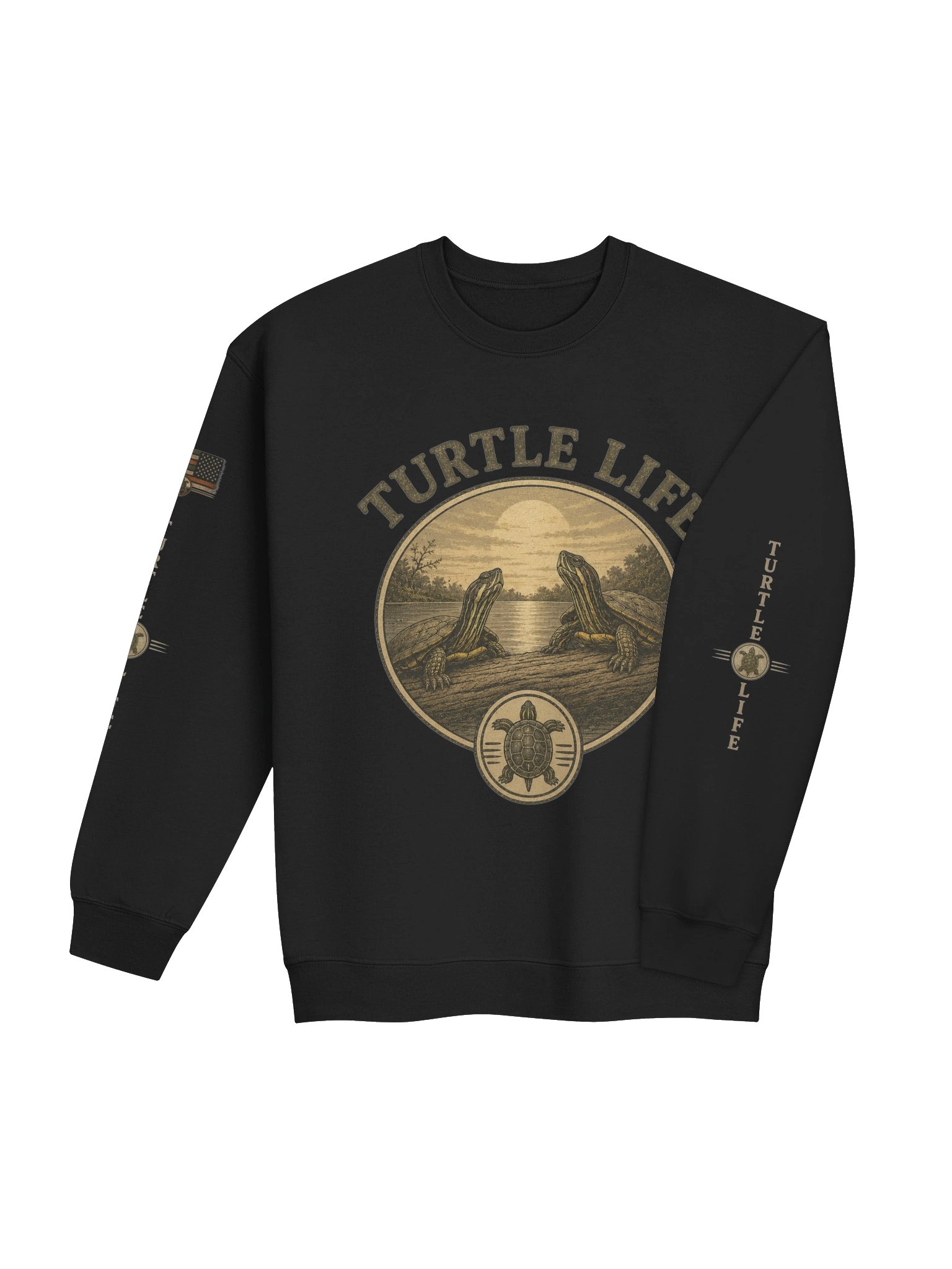 Turtle Life-sweatshirt product image (14)