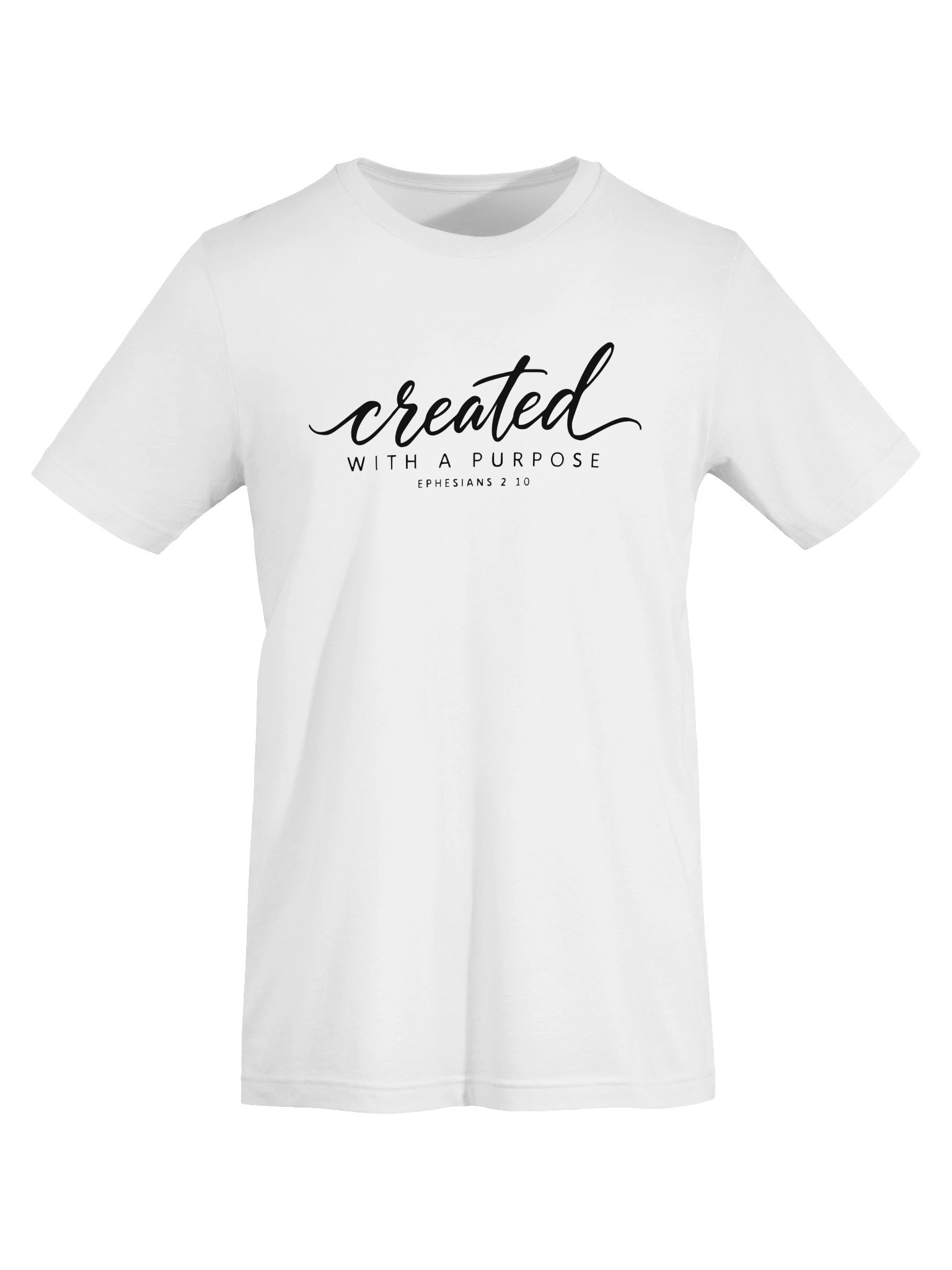 Created With A Purpose Graphic T-Shirt | Unisex Bible Verse Tee product image (5)