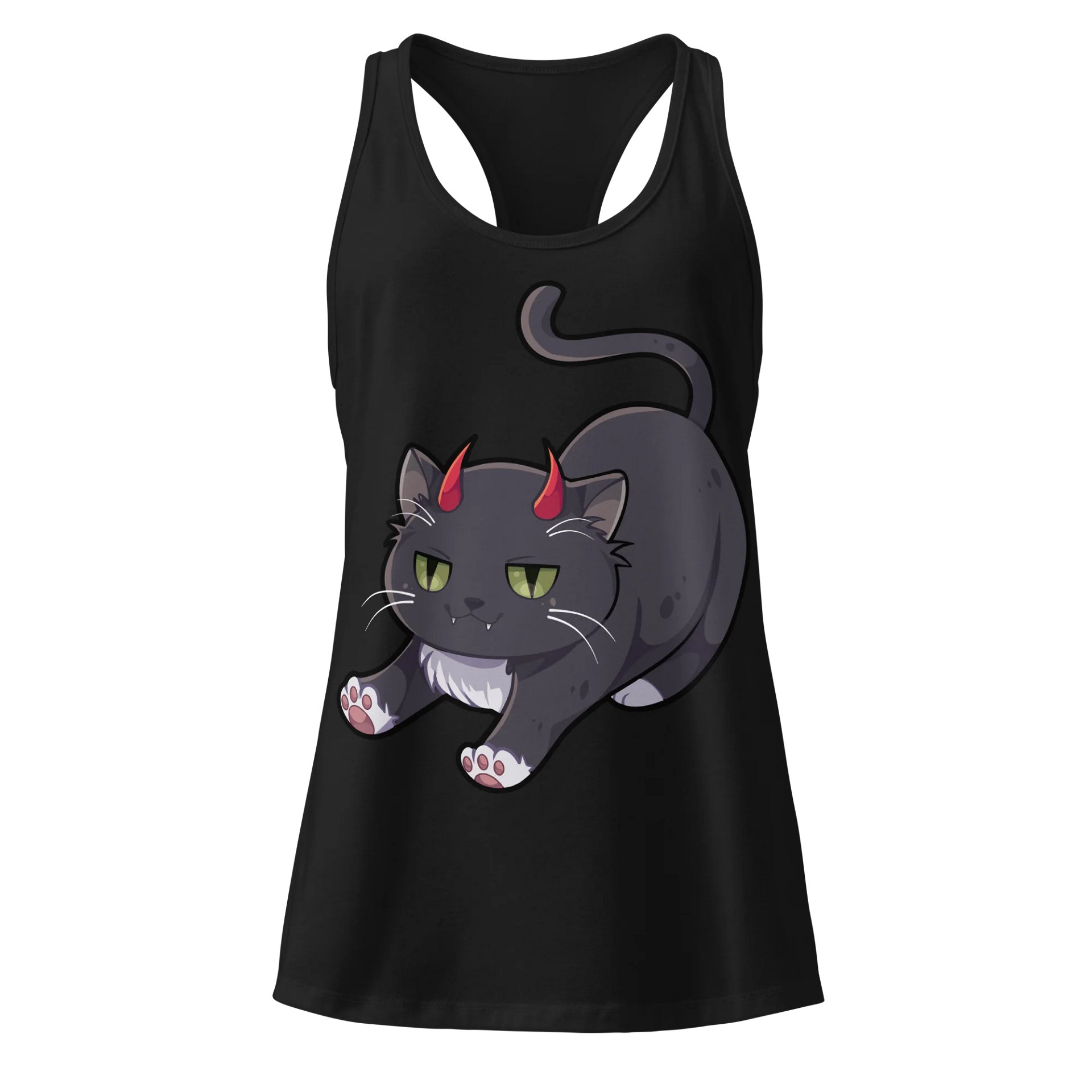 Harley Mischievous Kitty Racerback Tank product image (1)