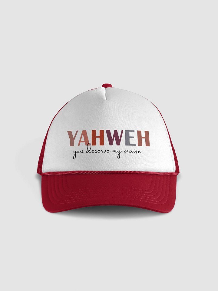 YAHWEH Abridged Old Testament Trucker Hat product image (1)